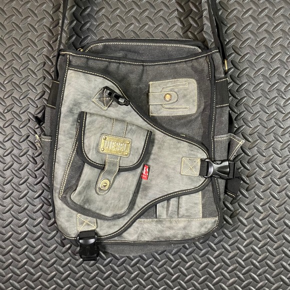 Diesel Men 00S Archive Shoulder‎ Y2K Stylish Designer Accessory Casual Practical - Picture 1 of 6